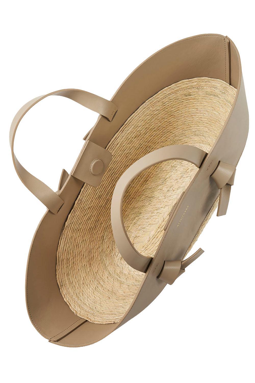 Knot Small Basket Bag - Mouton-CREAM-HANDBAGTOTES-ALTUZARRA