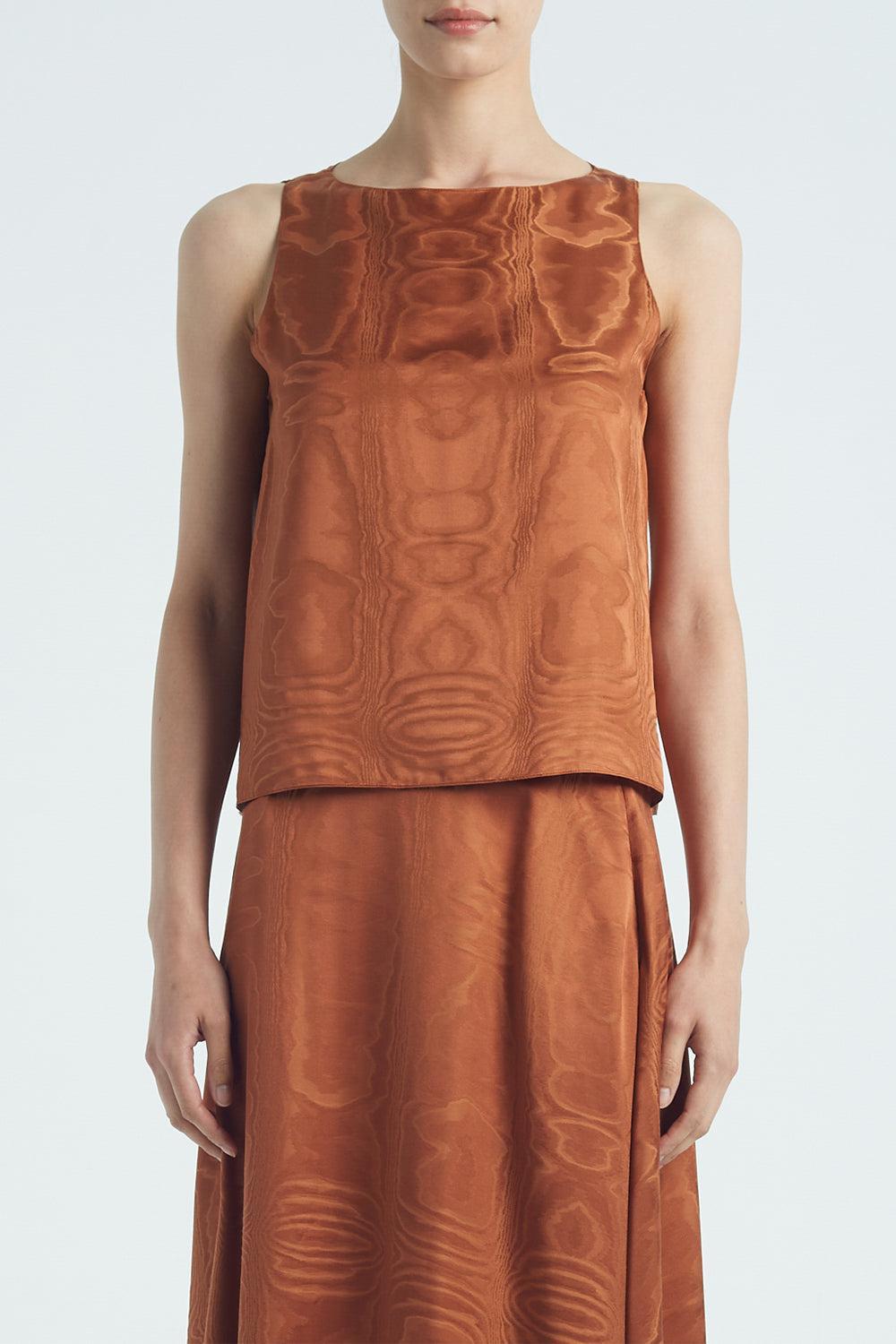 Annie Top-BROWN-XS-CLOTHINGTOPBLOUSE-ADAM LIPPES