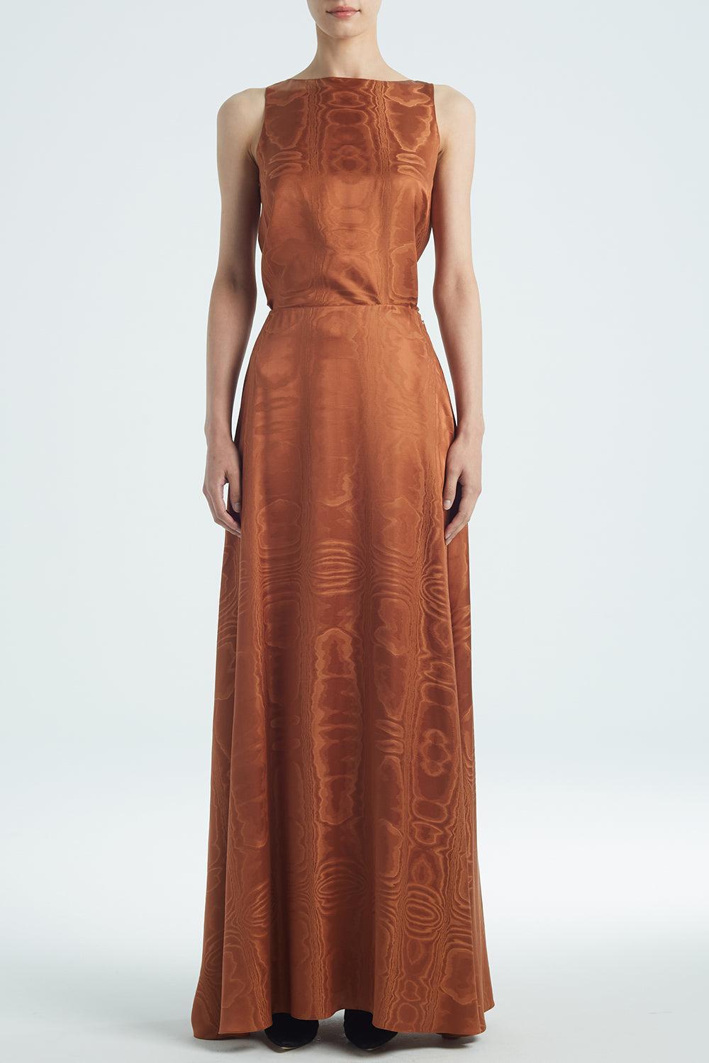 Nova Skirt-BROWN-4-CLOTHINGSKIRTMAXI-ADAM LIPPES