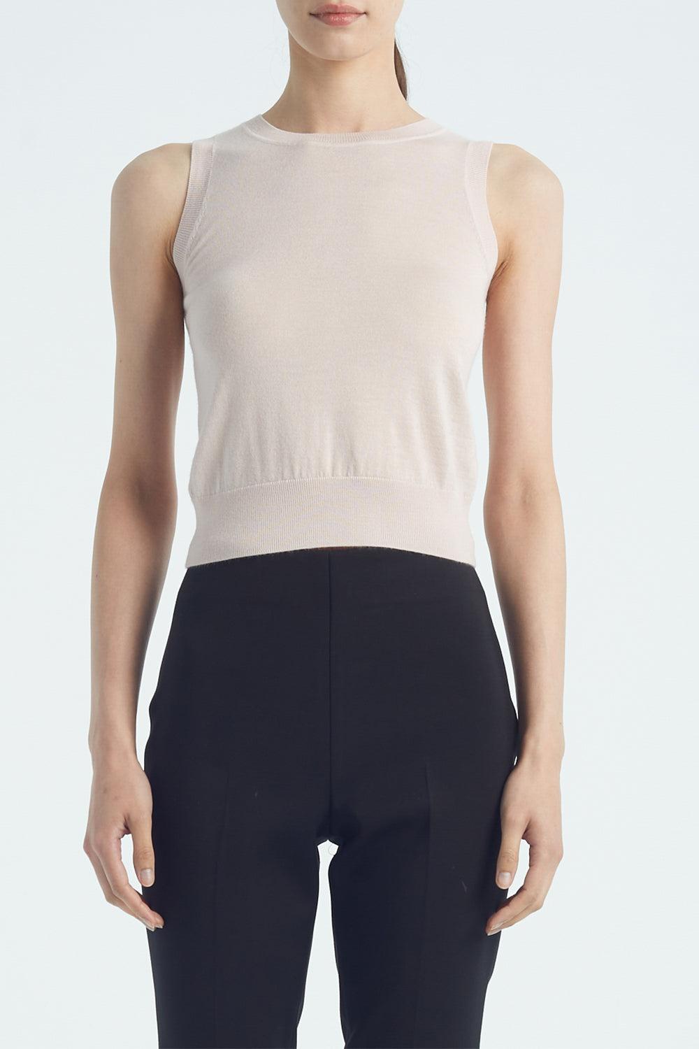 Ava Top - Pink-PINK-XS-CLOTHINGTOPKNITS-ADAM LIPPES