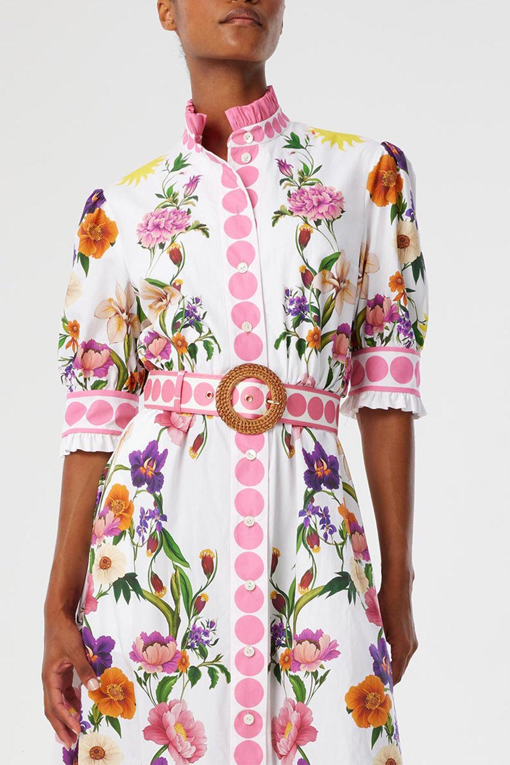 Marni Dress - Botanica Placement-FLORAL-2-CLOTHINGDRESSCASUAL-BORGO DE NOR