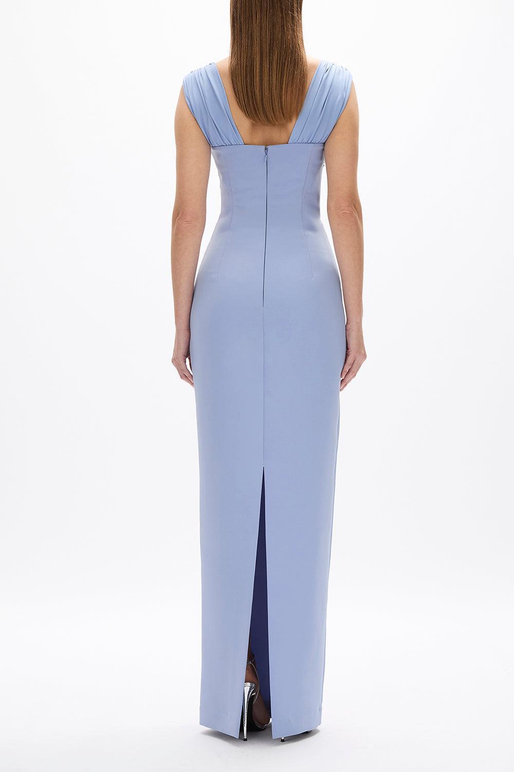 Malia Gown - Blue-BLUE-2-CLOTHINGDRESSGOWN-RACHEL GILBERT
