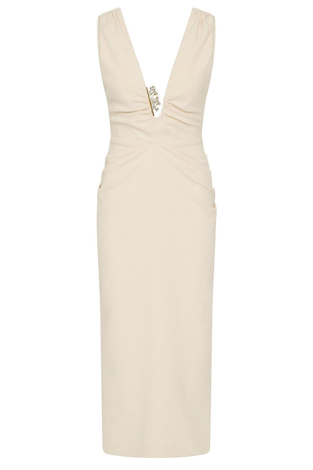 Martina Dress-CREME-2-CLOTHINGDRESSCOCKTAIL-RACHEL GILBERT
