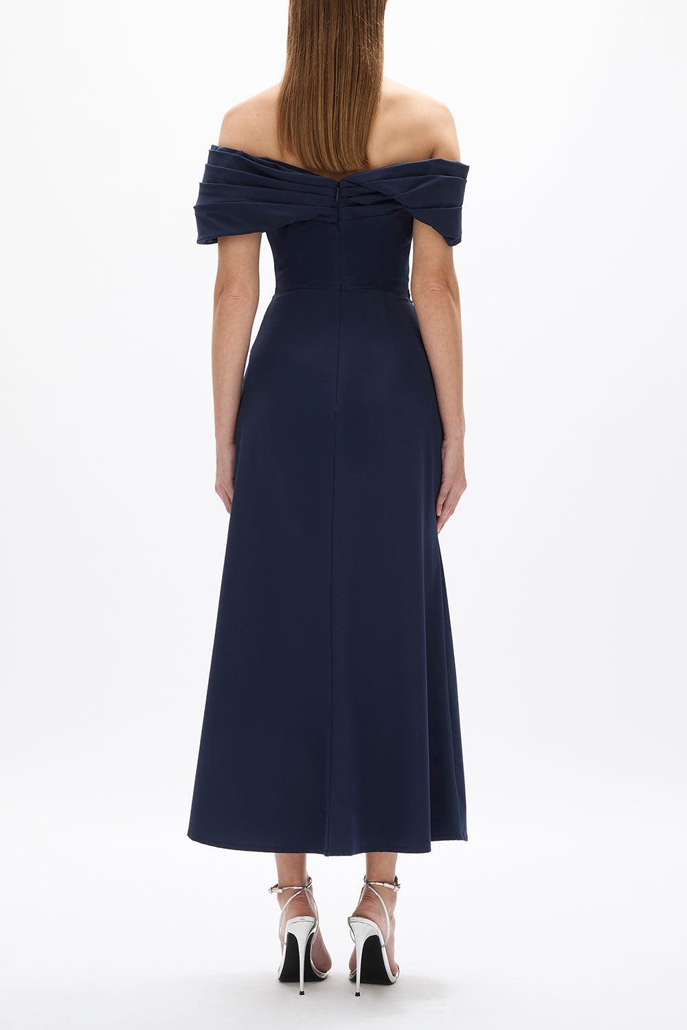Gale Dress-NAVY-2-CLOTHINGDRESSCOCKTAIL-RACHEL GILBERT