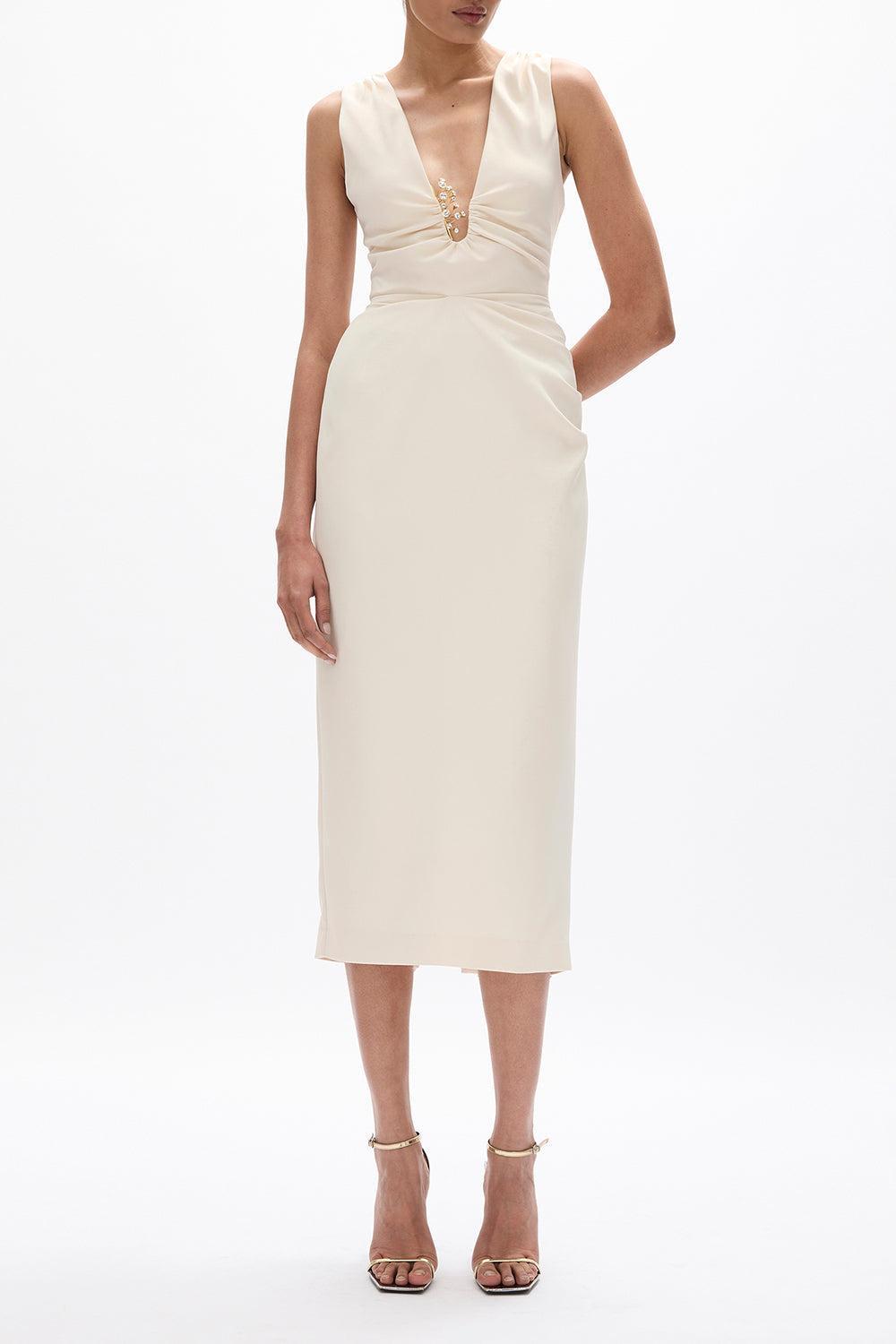 Martina Dress-CREME-2-CLOTHINGDRESSCOCKTAIL-RACHEL GILBERT