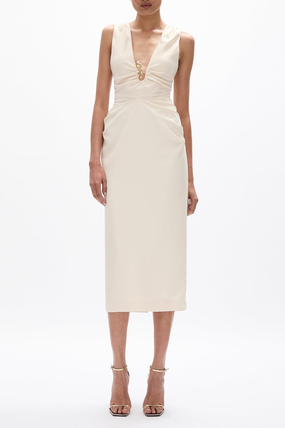 Martina Dress-CREME-2-CLOTHINGDRESSCOCKTAIL-RACHEL GILBERT