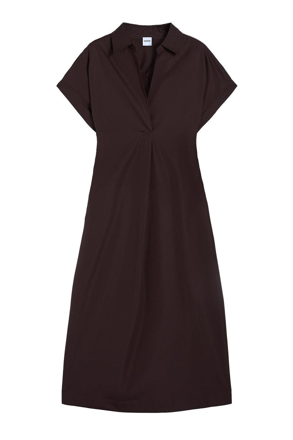 Short Sleeve Belted Midi Dress | ASPESI  Marissa Collections