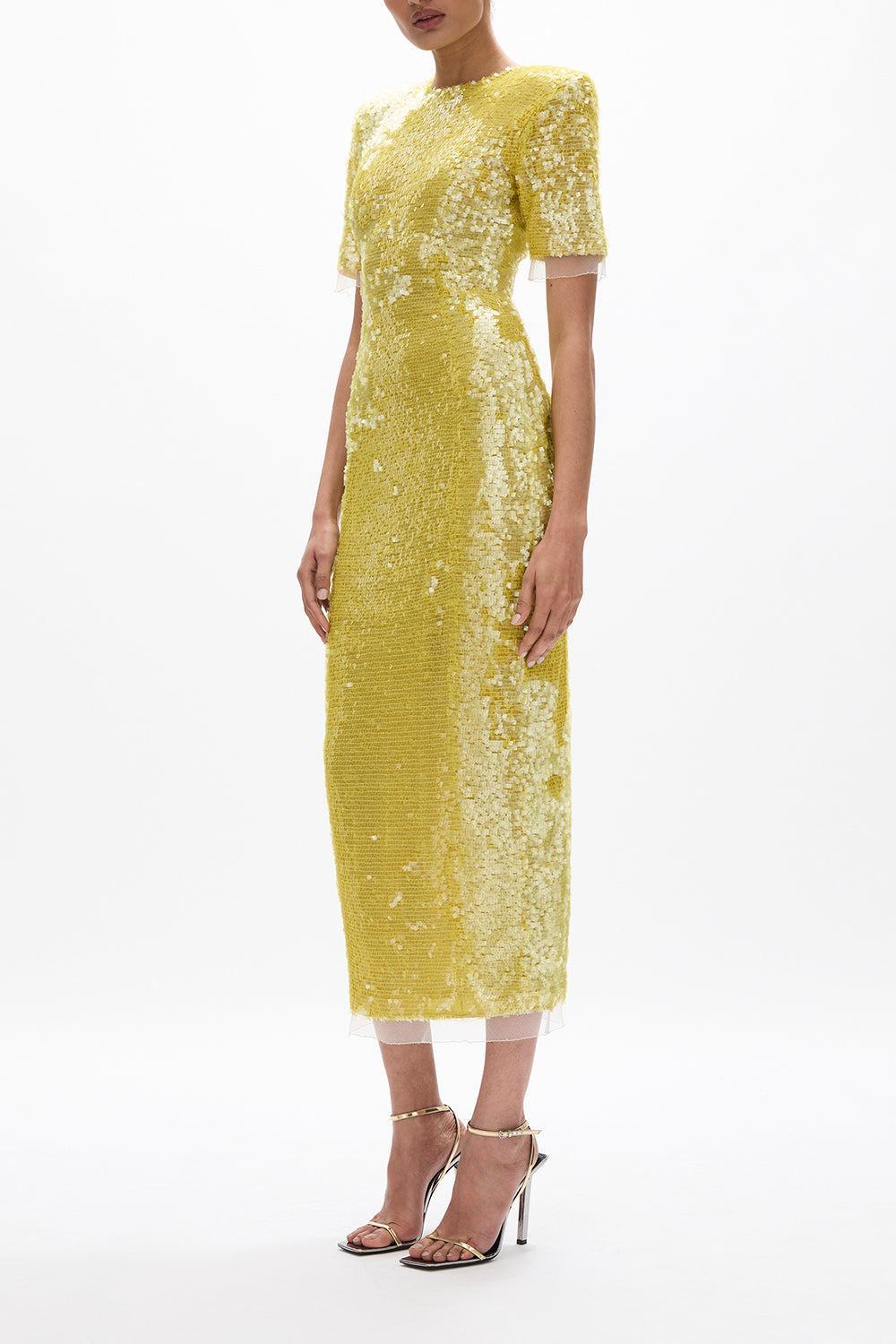 Kaia Dress-LIME-2-CLOTHINGDRESSCOCKTAIL-RACHEL GILBERT