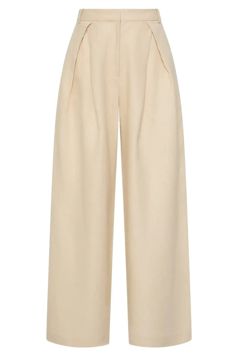 Sofia Trouser-CREAM-2-CLOTHINGPANTWIDE LEG-FAITHFULL