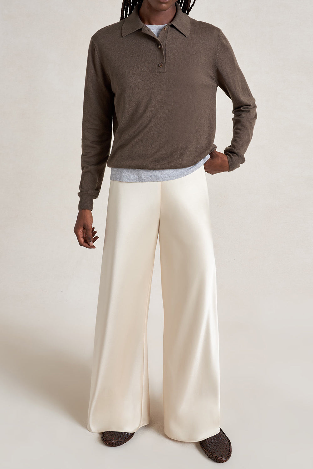  Colby Pant - Champagne-CREAM-XS-CLOTHINGPANTWIDE LEG-LA LIGNE 