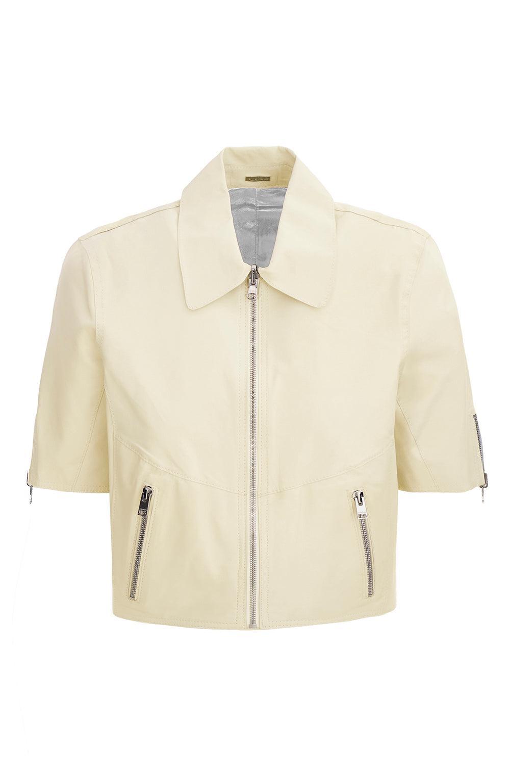 Sevana Jacket-LMN/SLV-XS-CLOTHINGJACKETLEATHER-LAMARQUE
