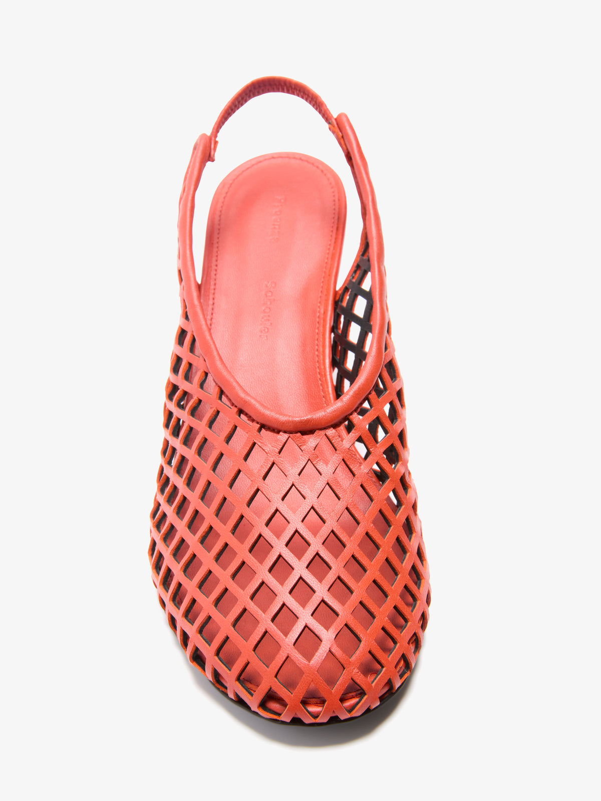 Tee Perforated Slingback Pumps