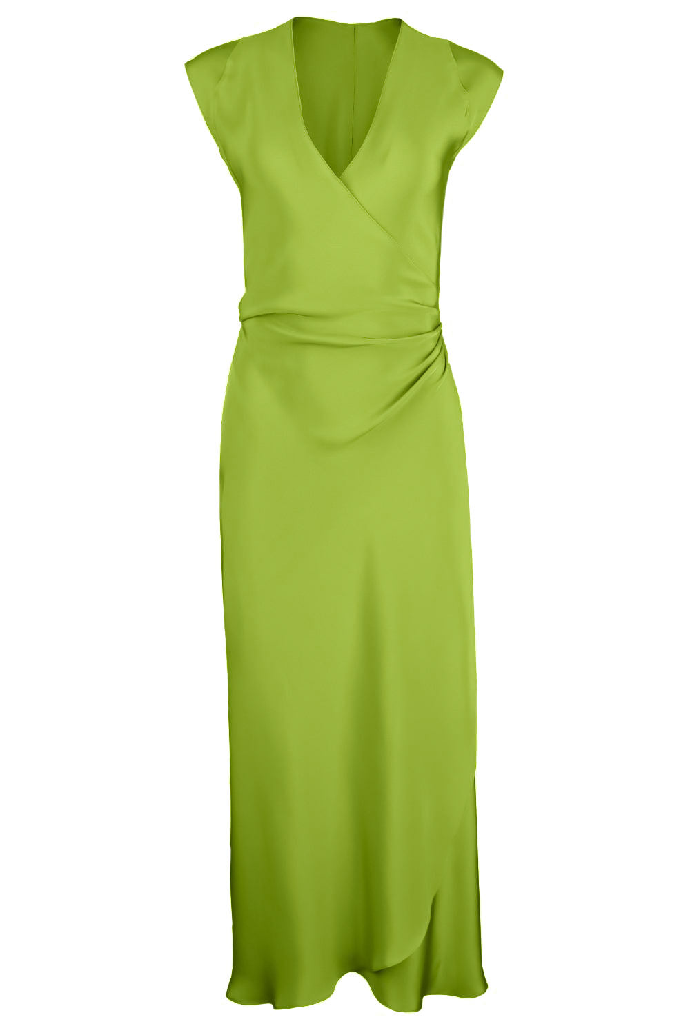 Sleeveless Sign Dress - Green Apple