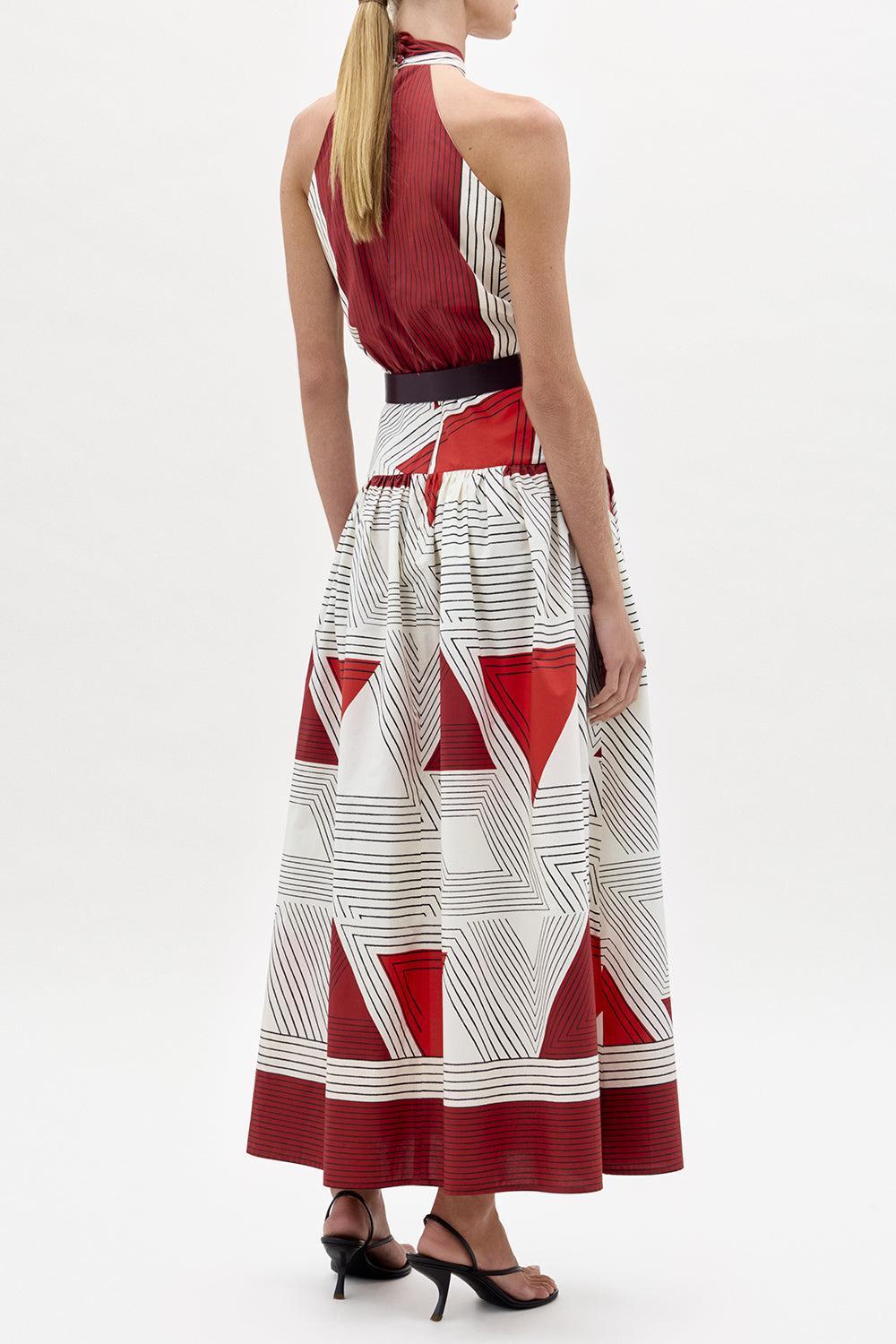 Lana Dress-ROUGEGEO-XS-CLOTHINGDRESSCASUAL-SILVIA TCHERASSI
