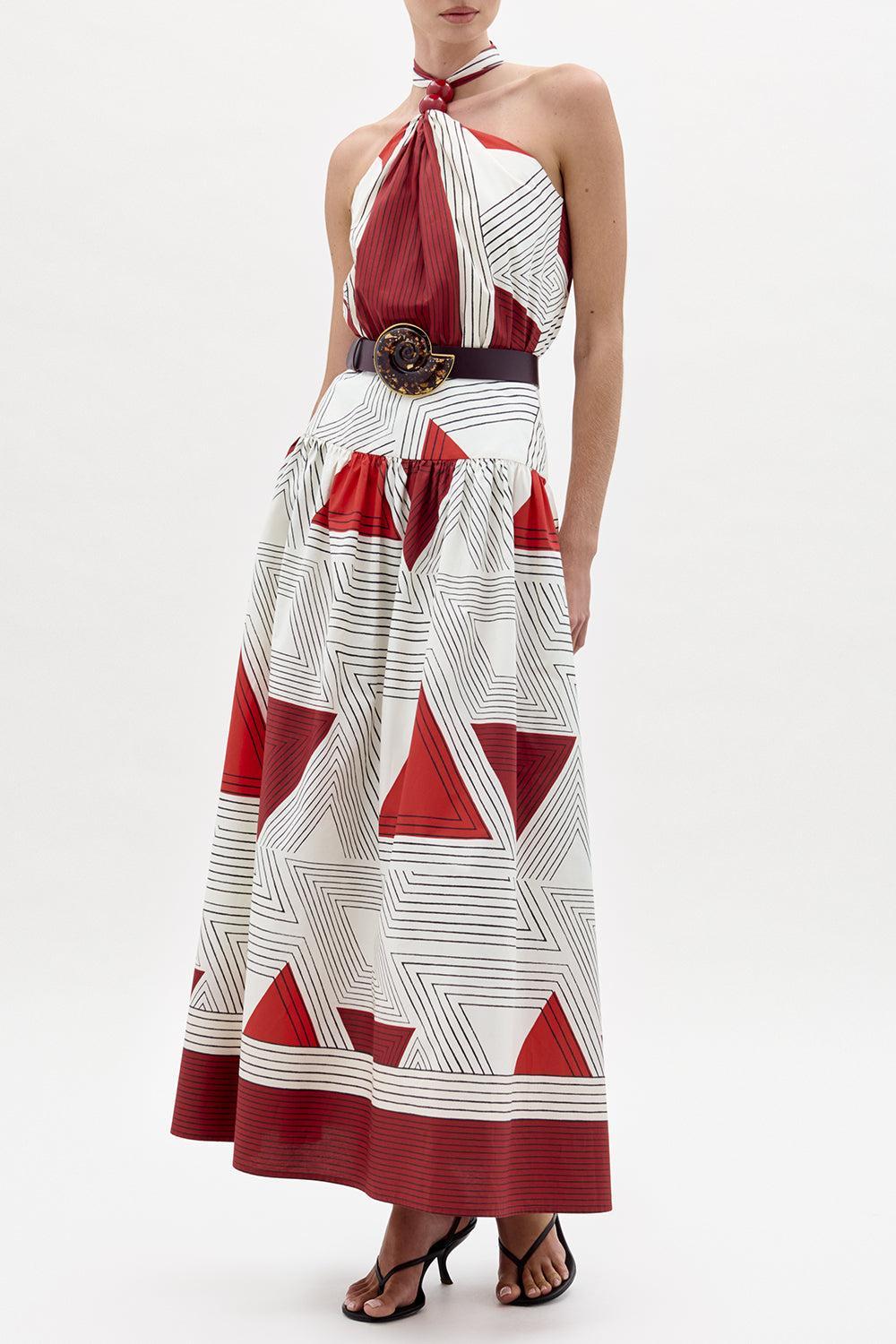 Lana Dress-ROUGEGEO-XS-CLOTHINGDRESSCASUAL-SILVIA TCHERASSI