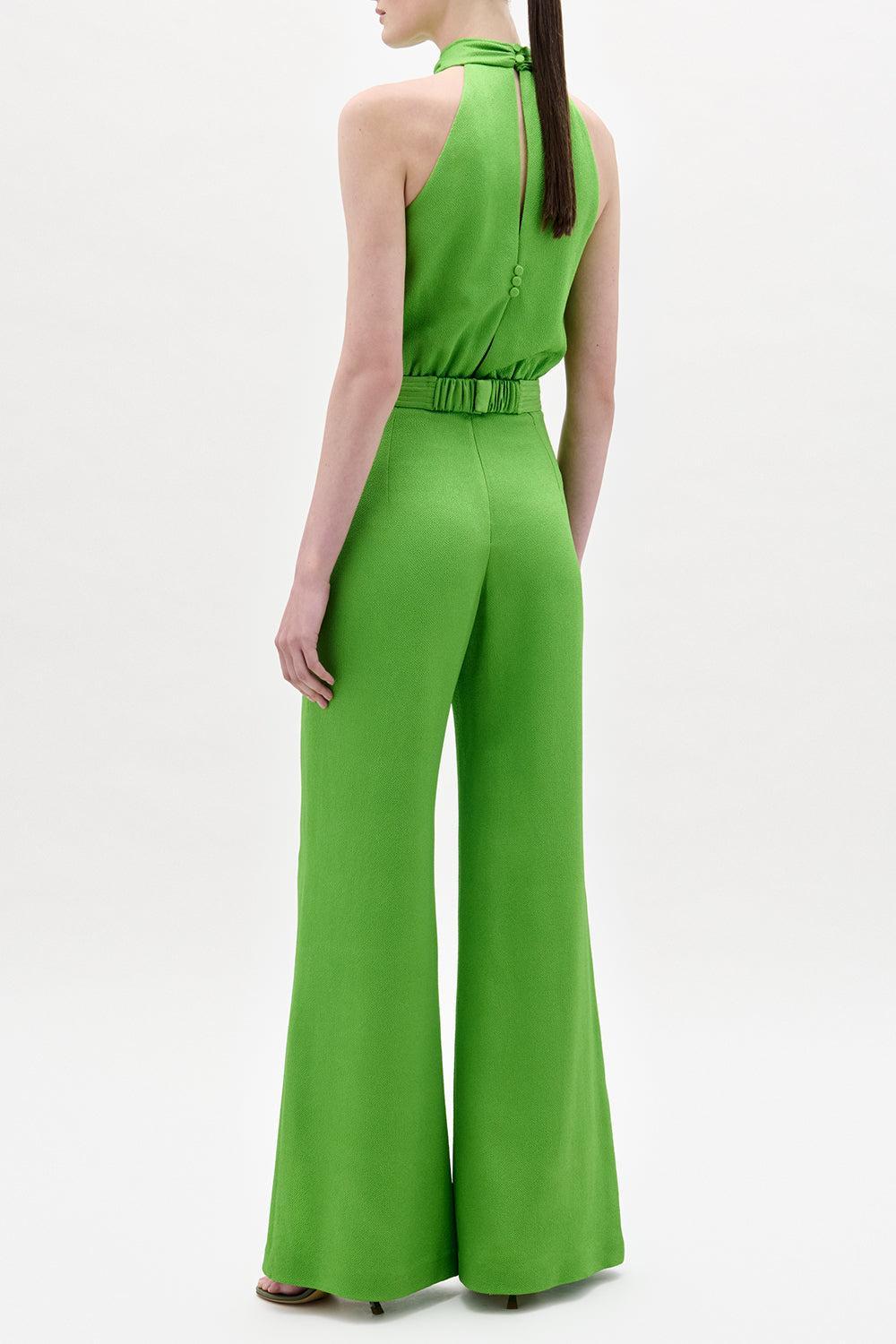 Siv Jumpsuit - Green-GREEN-S-CLOTHINGPANTJUMPSUIT-SILVIA TCHERASSI