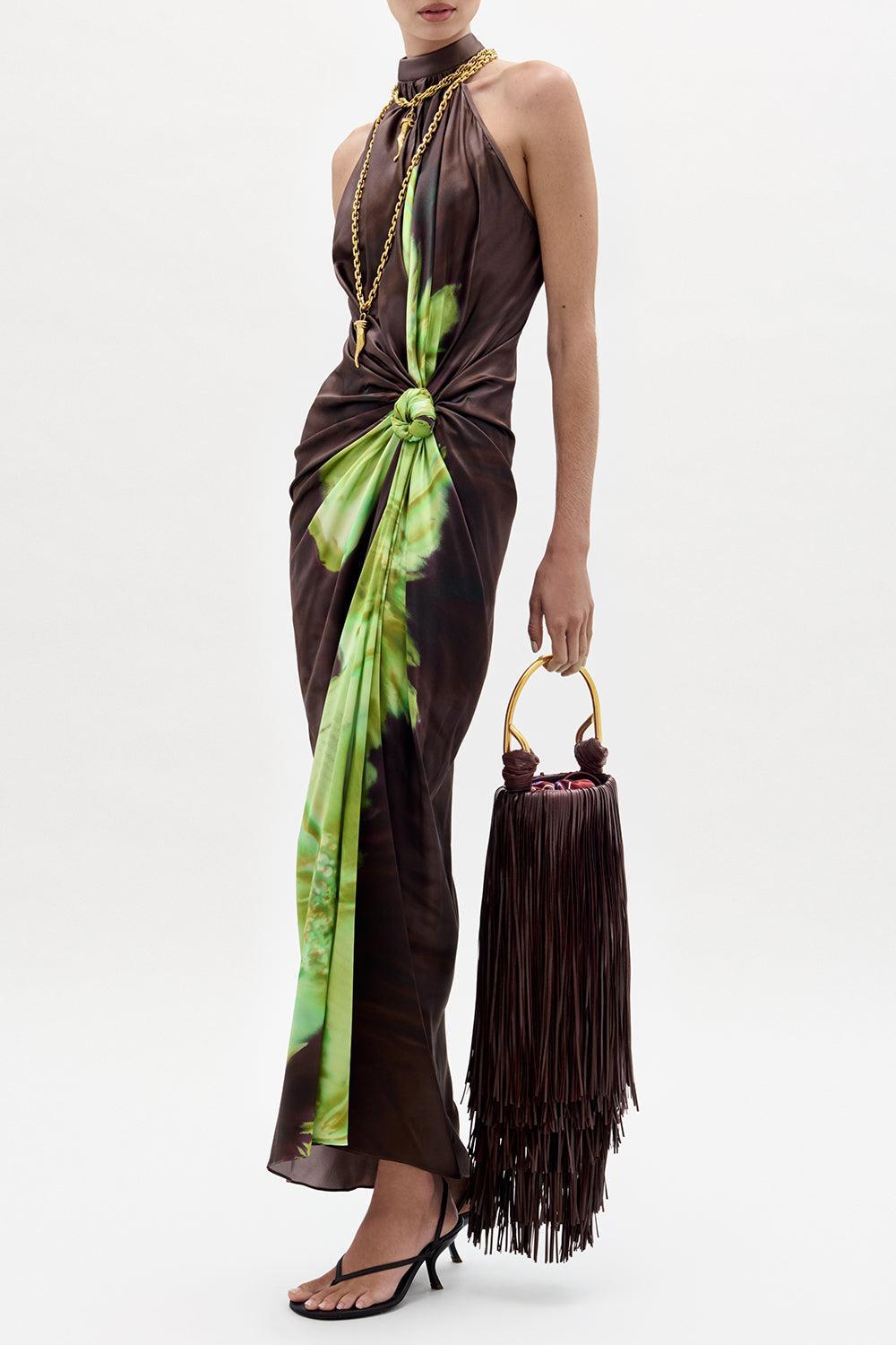 Tizziana Dress-GRN FLWR-XS-CLOTHINGDRESSCOCKTAIL-SILVIA TCHERASSI