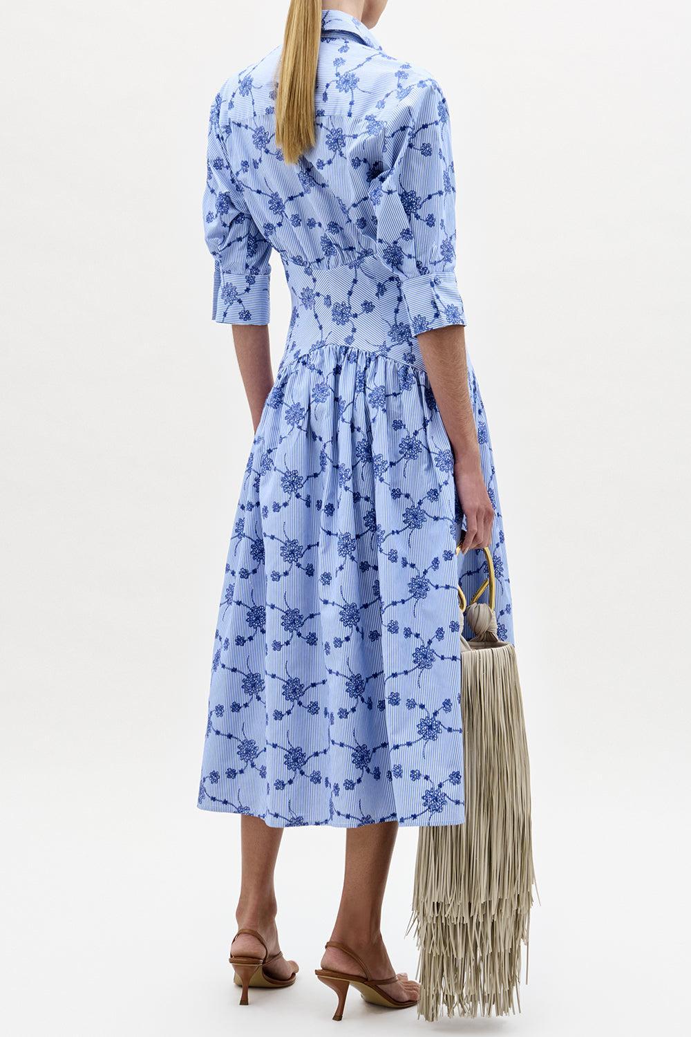Indy Dress-BLUE-XS-CLOTHINGDRESSCASUAL-SILVIA TCHERASSI