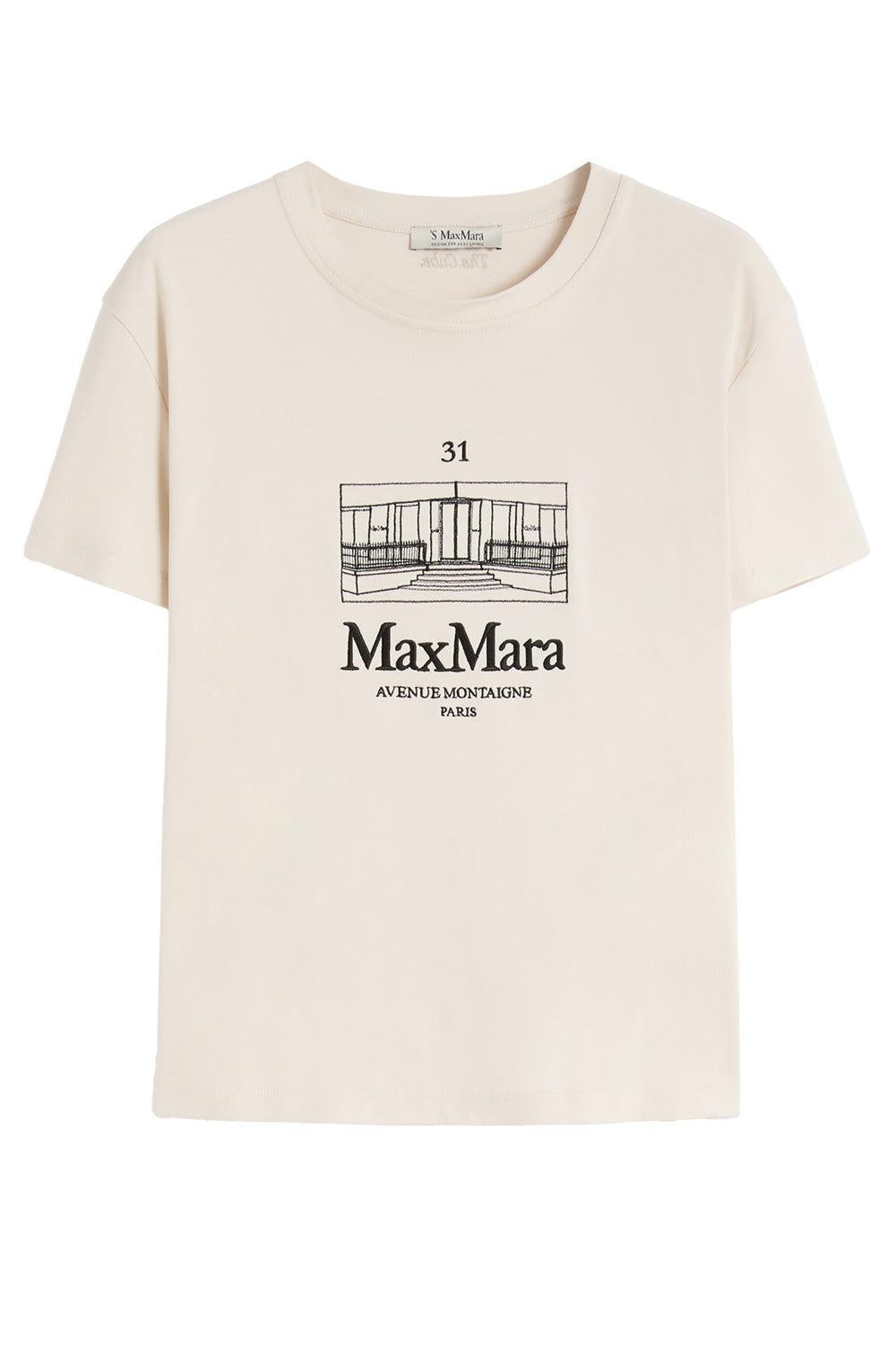 Logo Tee-SAND-S-CLOTHINGTOPT-SHIRT-MAX MARA
