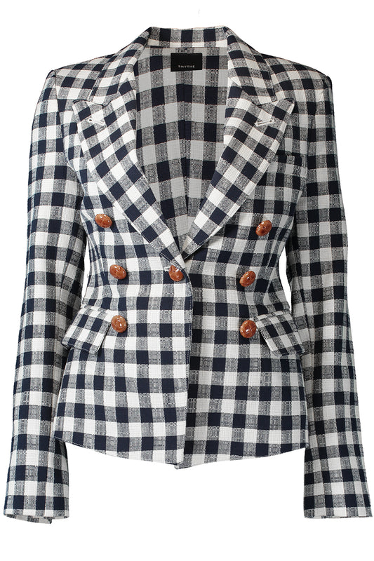 Mini Not a DB Blazer - Navy Check