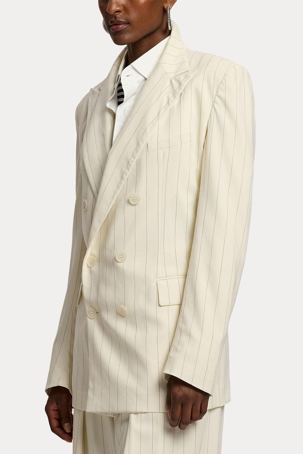 Ramona Striped Jacket-STRIPE-2-CLOTHINGJACKETBLAZERS-RALPH LAUREN