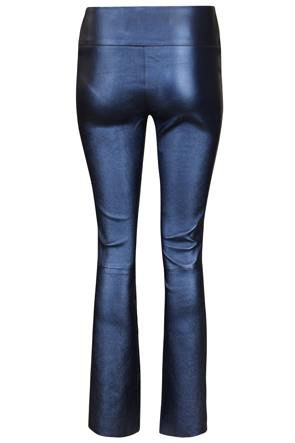 Ankle Flare Legging - Metallic Navy