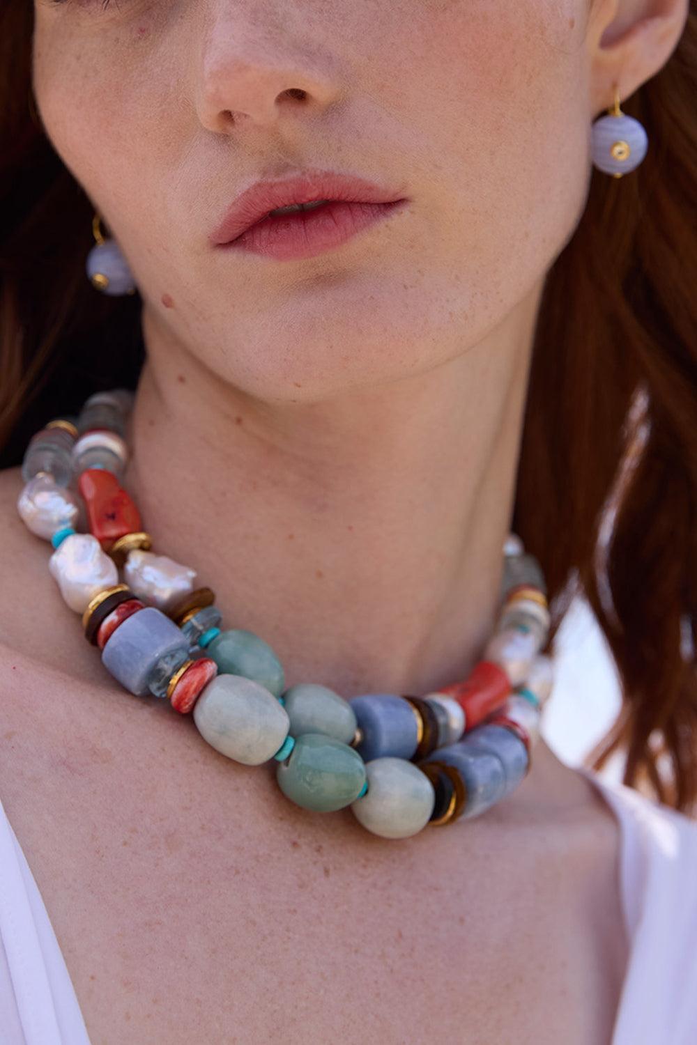 Cosmo Ariel Necklace | LIZZIE FORTUNATO – Marissa Collections