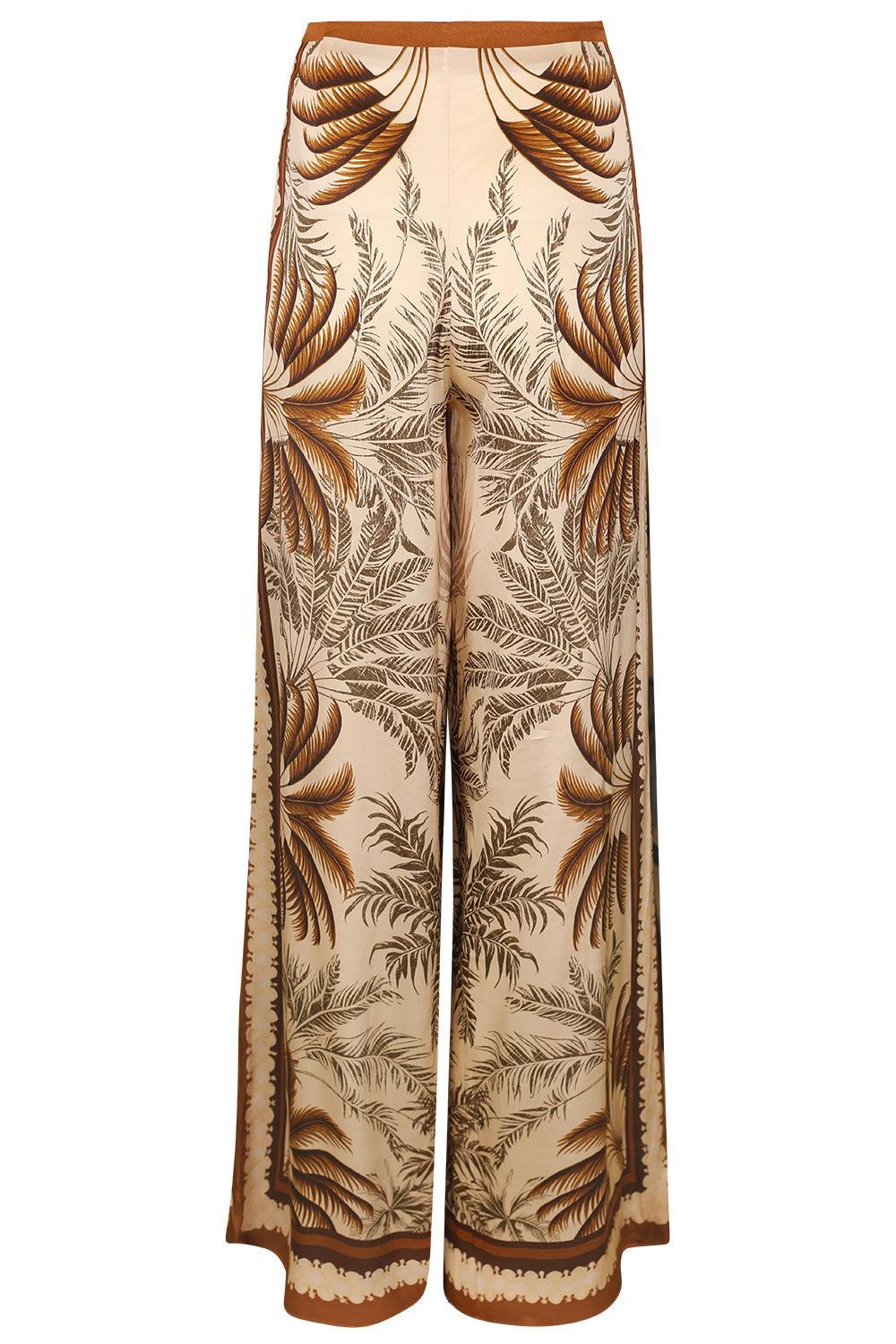 Sunny Pant-OCHRPALM-XS-CLOTHINGPANTWIDE LEG-RETROFETE