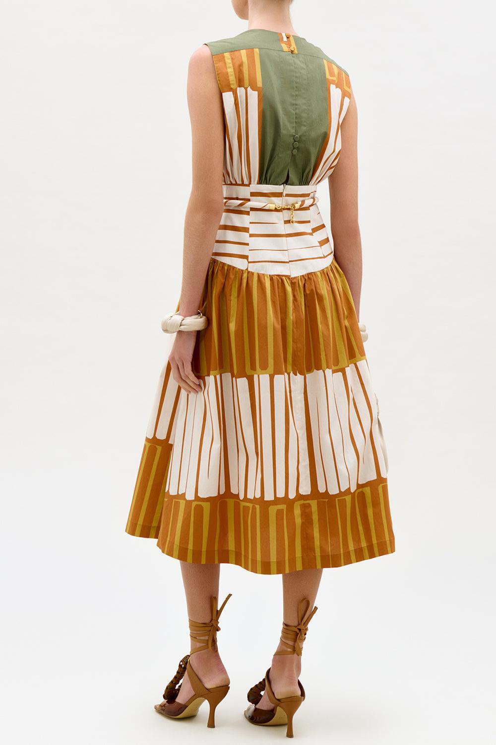 Jocelyn Dress-STRIPE-XS-CLOTHINGDRESSCASUAL-SILVIA TCHERASSI
