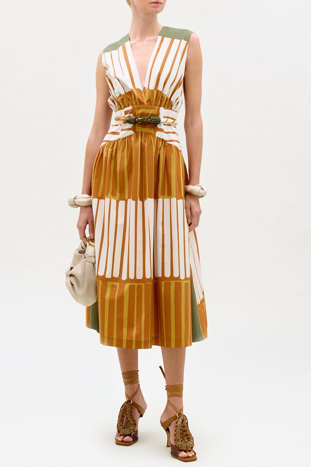 Jocelyn Dress-STRIPE-XS-CLOTHINGDRESSCASUAL-SILVIA TCHERASSI