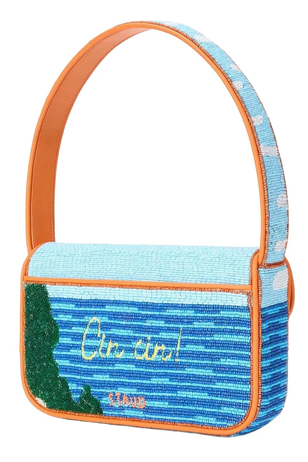 Tommy Beaded Bag - Sunset Spritz | STAUD – Marissa Collections