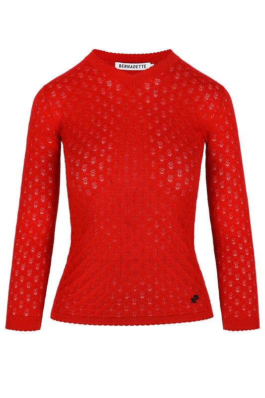 Katt Pointelle Sweater