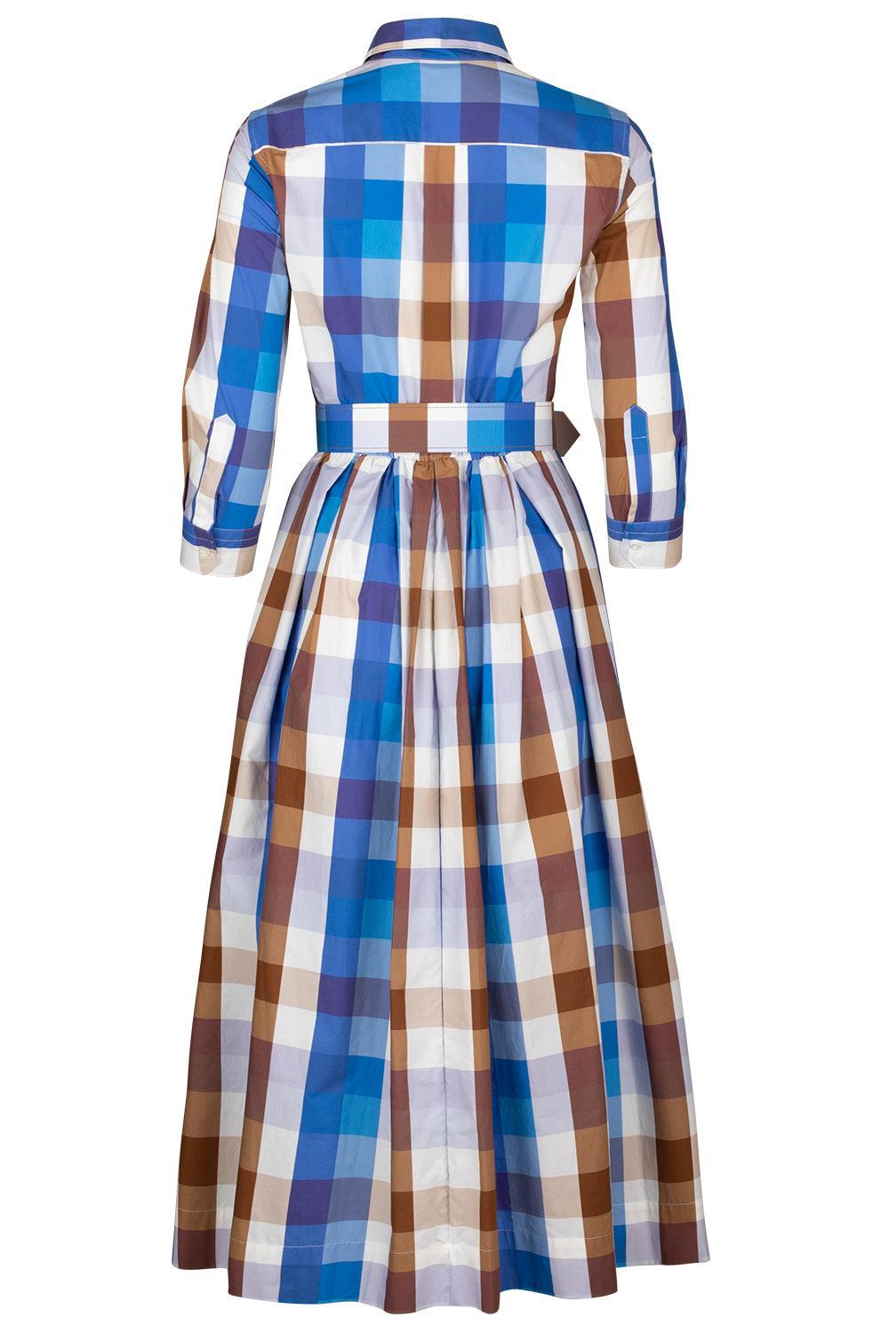 Nidina Dress-VBLUTOBC-38-CLOTHINGDRESSCASUAL-SARA ROKA
