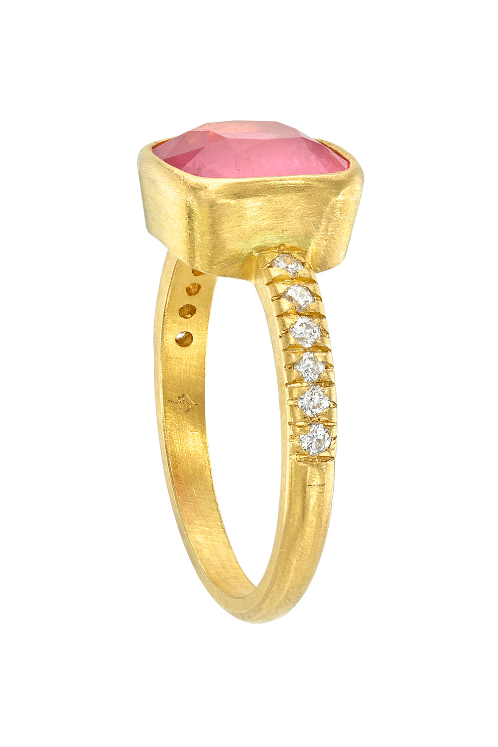 Mahenge Spinel Bezel Ring