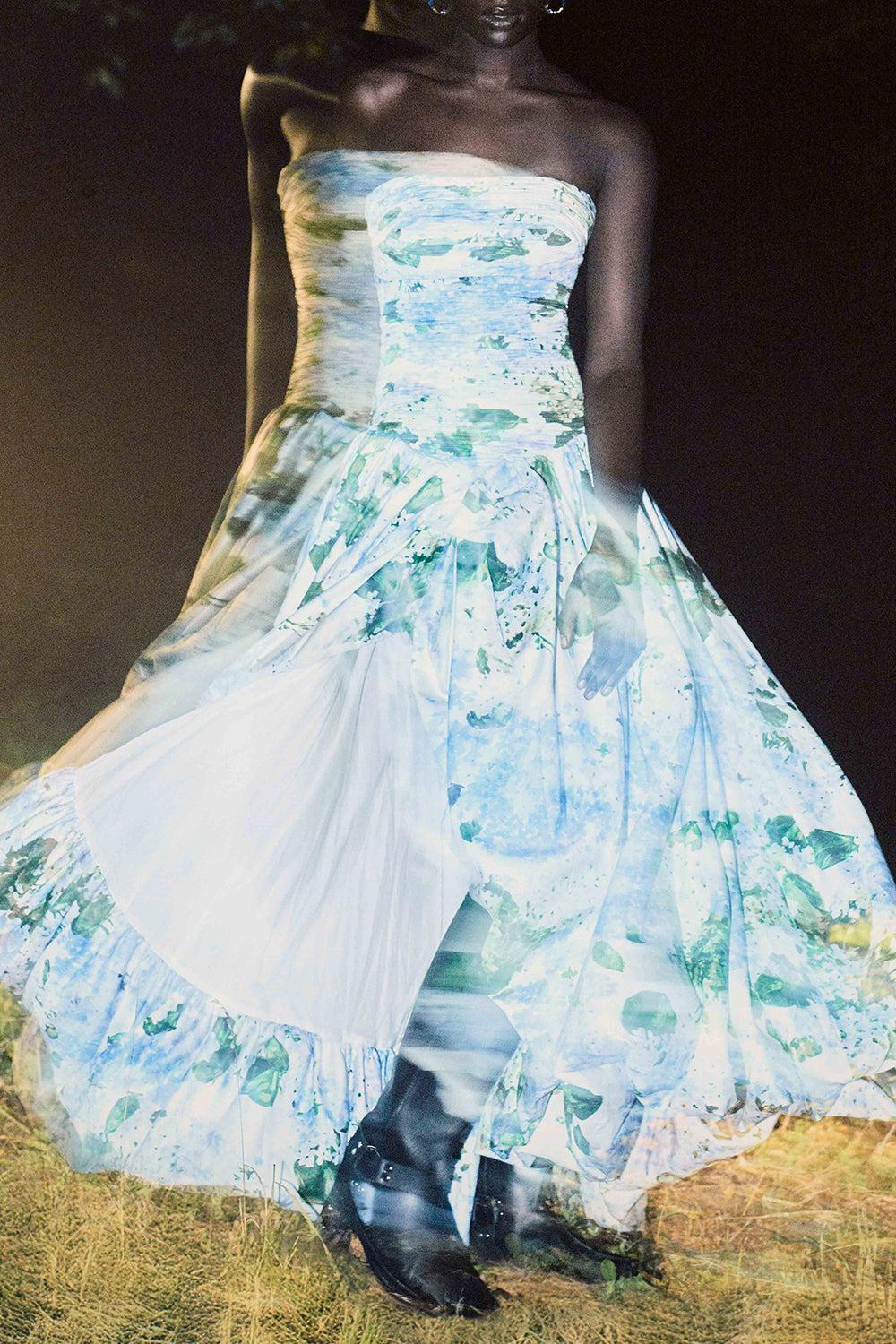 Behold Maxi Dress - Blue Hydrangea Behold Maxi Dress - Blue Hydrangea