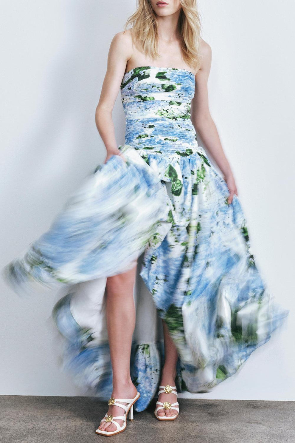 Behold Maxi Dress - Blue Hydrangea | AJE Marissa Collections Behold Maxi Dress - Blue Hydrangea | AJE Marissa Collections