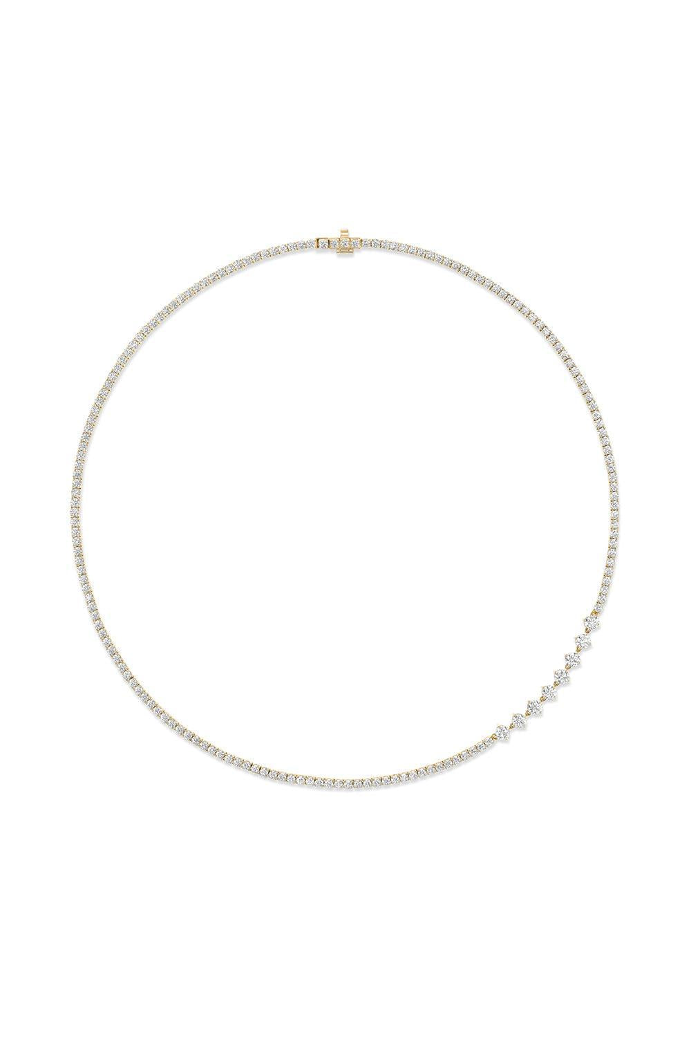 Stella Tennis Necklace-YELLOW GOLD-16-JEWELRYFINE JEWELNECKLACE O-MELISSA KAYE