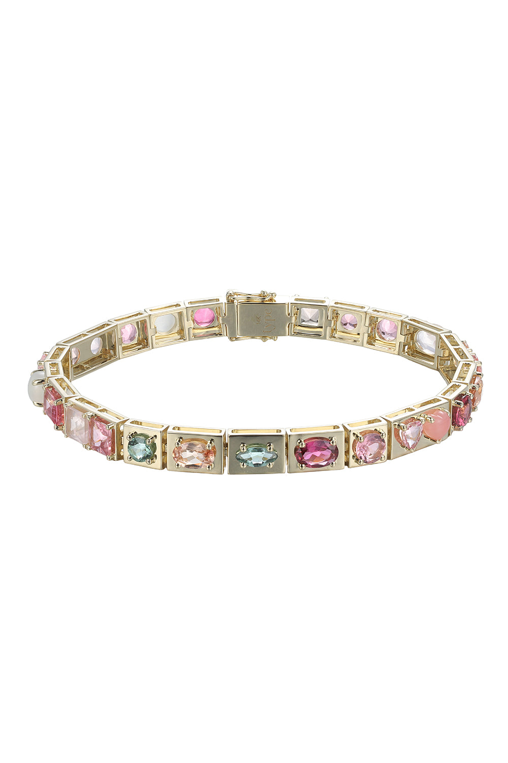 Pink Multistone Leggo Bracelet