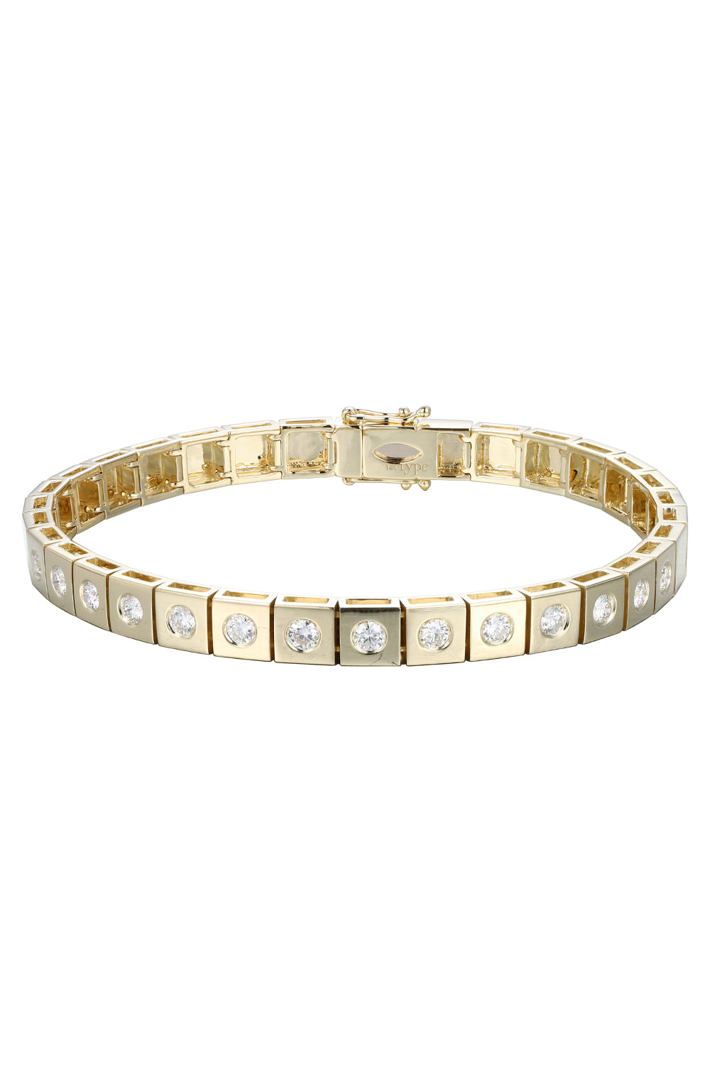 Diamond Leggo Tennis Bracelet