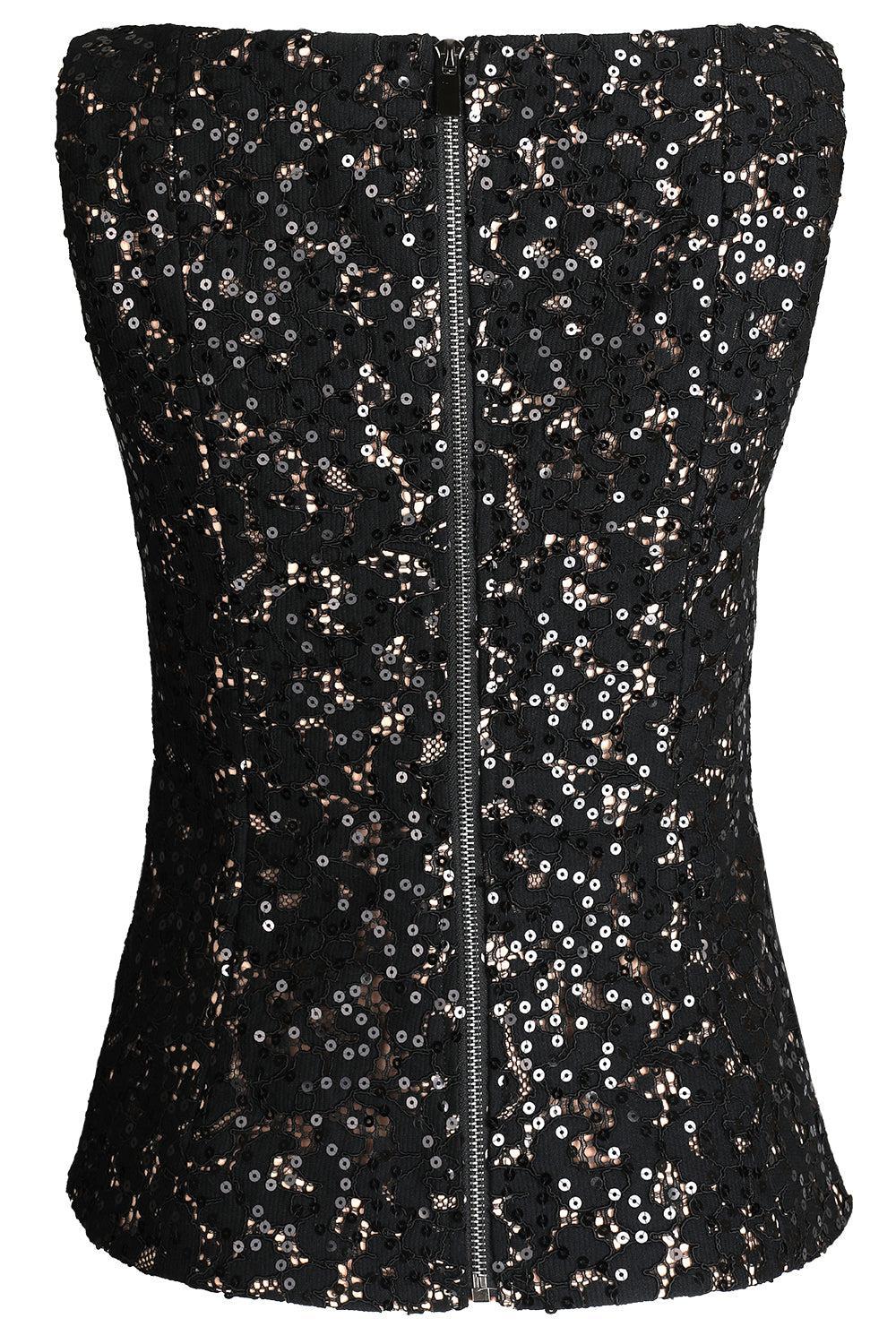 Bibi Sculpted Tank-JET-2-CLOTHINGTOPTANK-TOCCIN