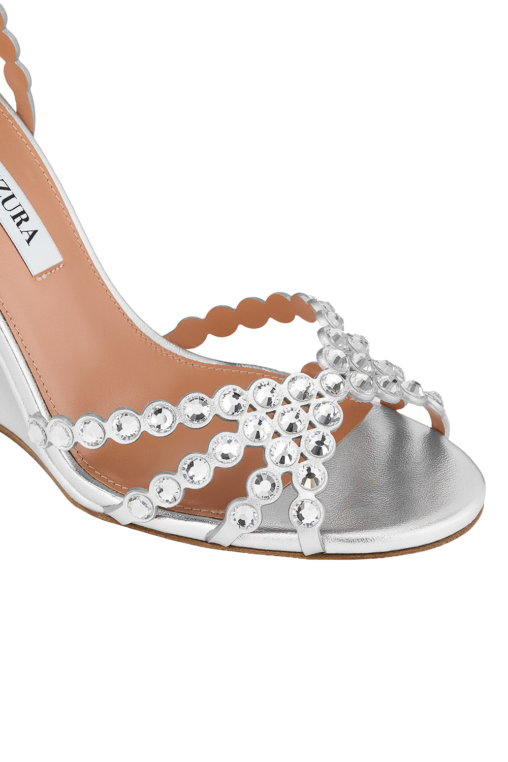 Tequila Wedge Sandal 95 - Silver