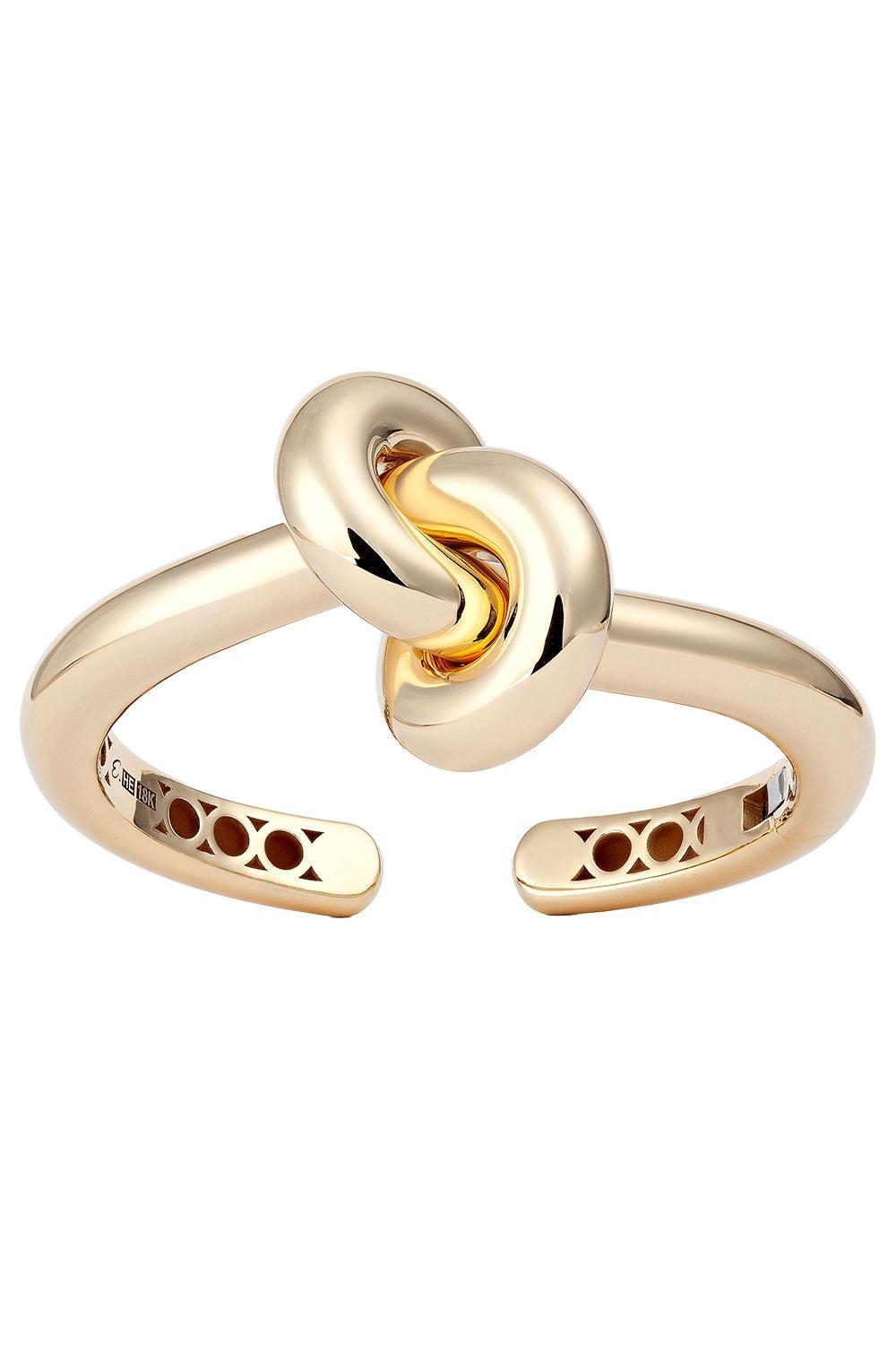 Big Legacy Knot Cuff Bracelet-YELLOW GOLD-JEWELRYFINE JEWELBRACELET O-ENGELBERT 1920