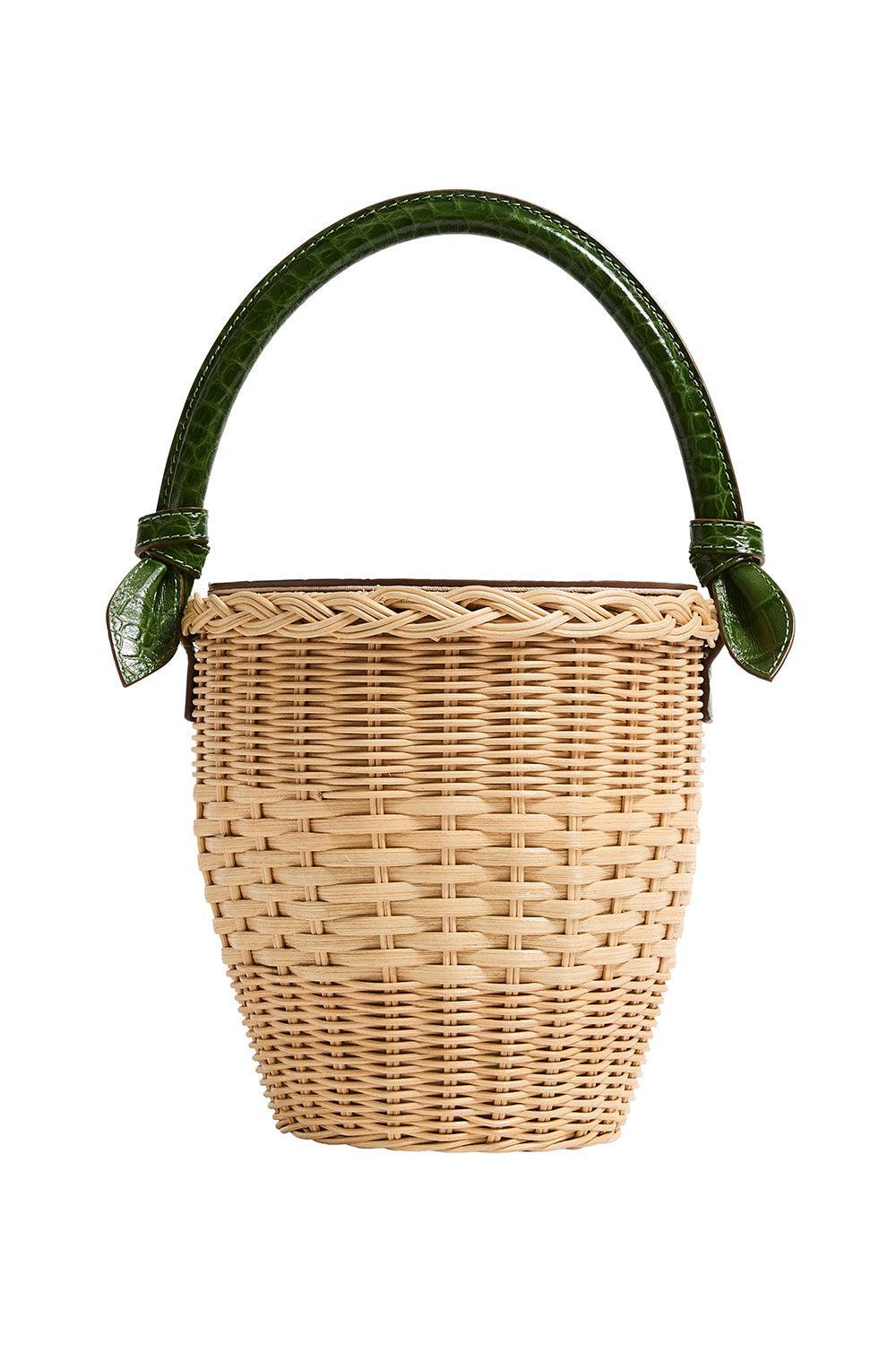 The Jane Bag - Moss Green-GREEN-HANDBAGTOP HANDLE-PAMELA MUNSON