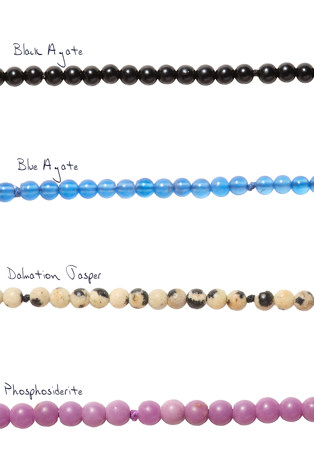 Dalmation Jasper Srand Necklace