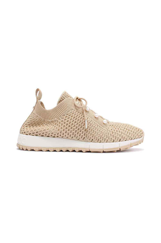 Veles Sneaker - Light Soft Gold-GOLD-36-SHOESNEAKER-JIMMY CHOO