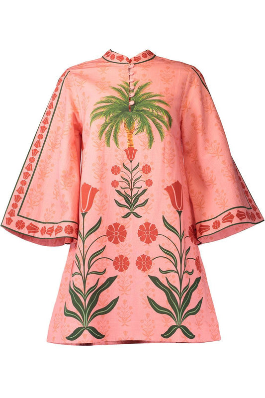 Padma Mini Dress-PINK-XS-CLOTHINGDRESSCASUAL-VERANDAH