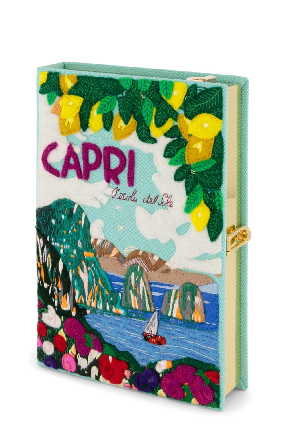 Capri Lemons Bag-BLUE-HANDBAGCLUTCHES-OLYMPIA LE TAN