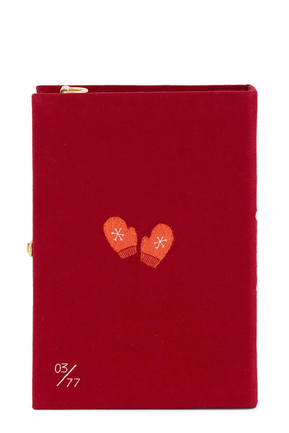Aspen Book Clutch Bag-RED-HANDBAGSHOULDER-OLYMPIA LE TAN