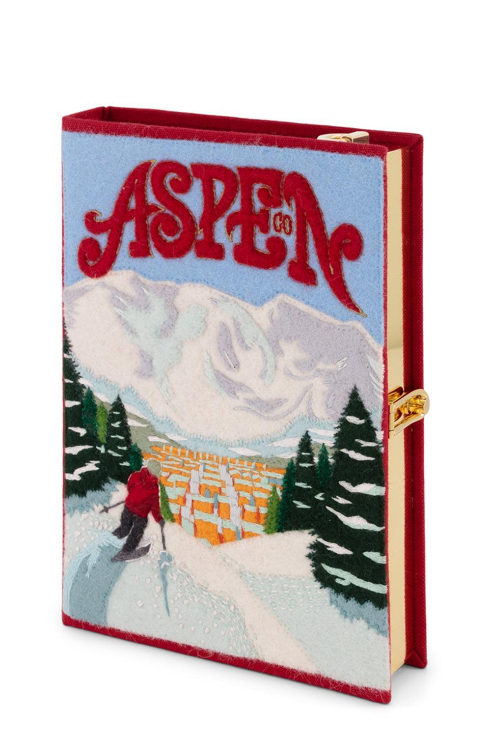 Aspen Book Clutch Bag-RED-HANDBAGSHOULDER-OLYMPIA LE TAN