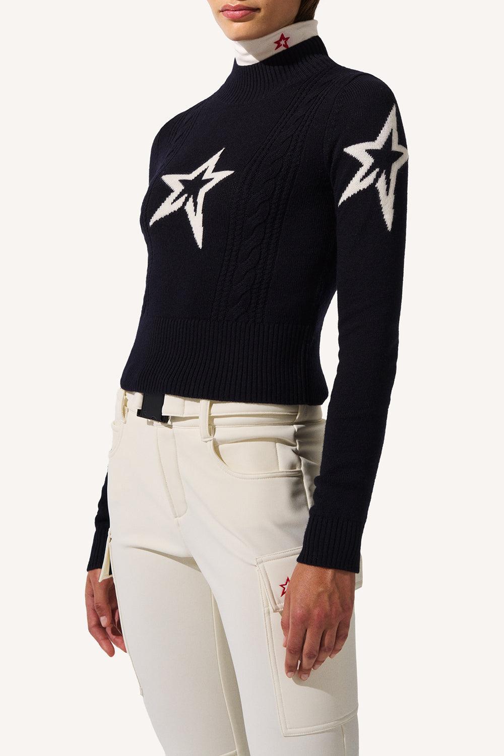 Cable Underwear Sweater-BLACK-XS-CLOTHINGTOPSWEATER-PERFECT MOMENT